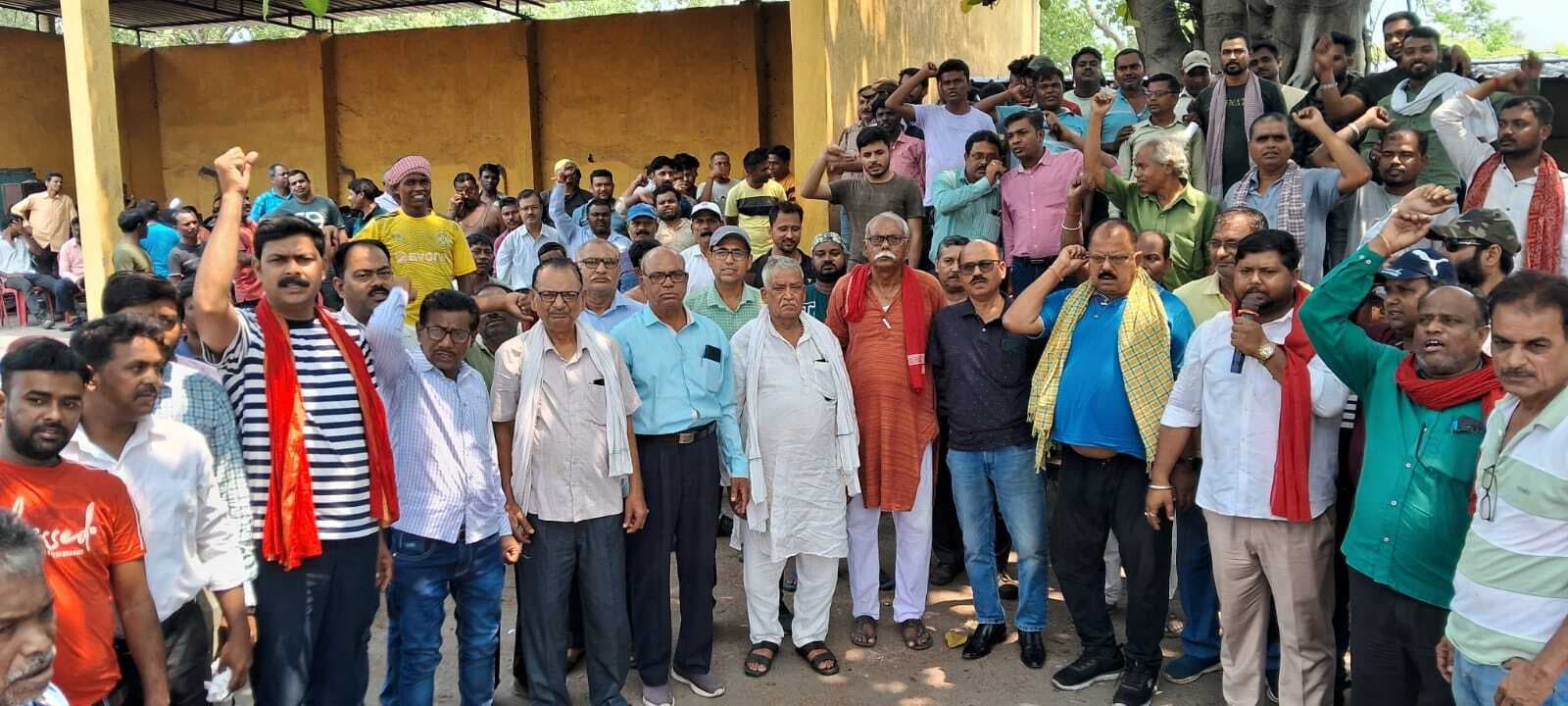 जगदीश रवानी के पक्ष में कुमारधुबी में बीसीकेयू की सभा