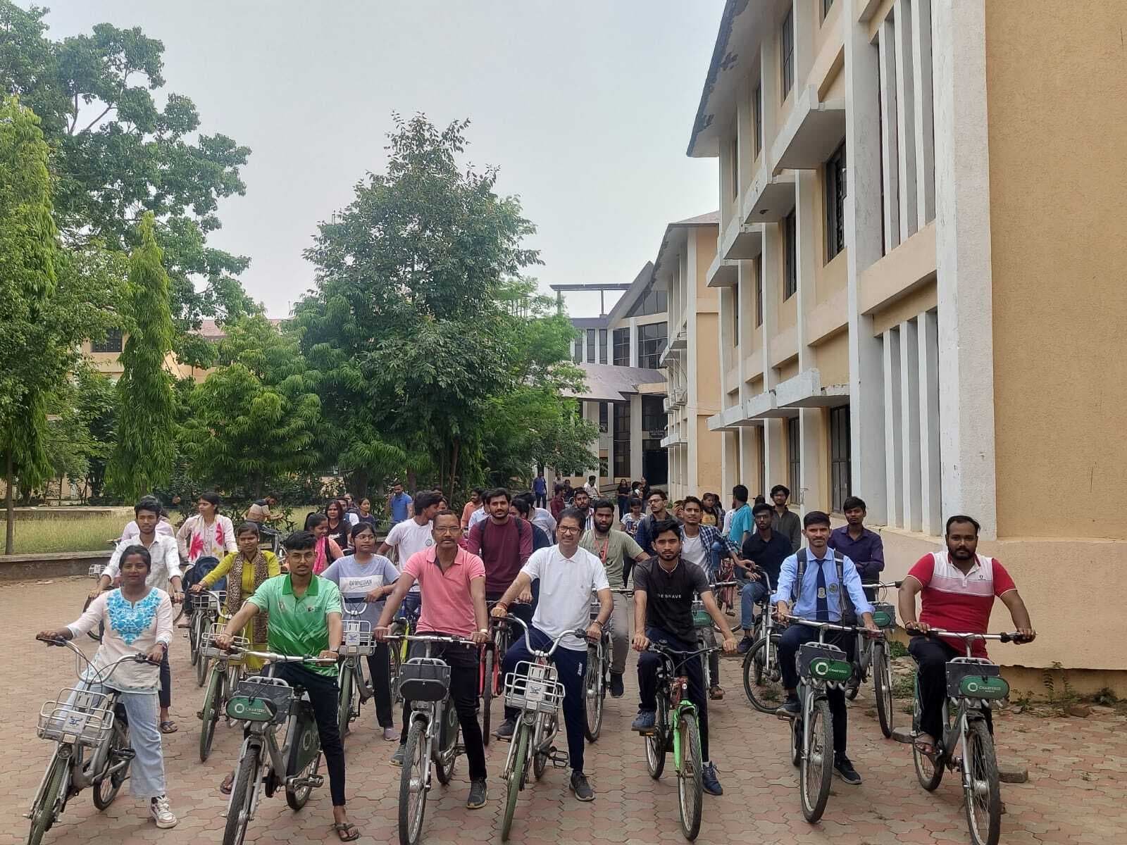 रांची विवि एनएसएस ने निकली मतदाता जागरूकता रैली