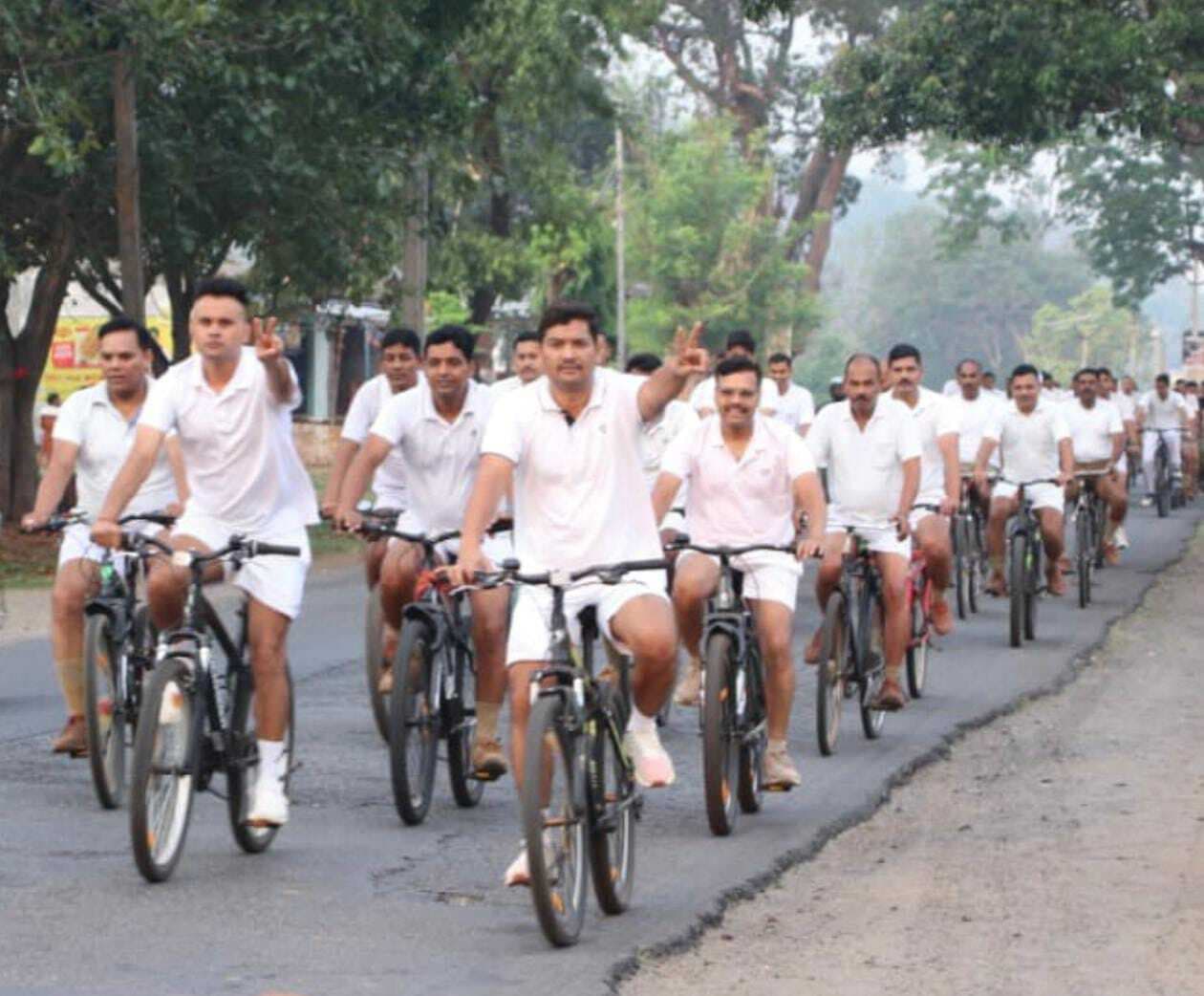 आम नागरिकों के स्वास्थ्य जागरूकता को लेकर साइक्लॉथन रैली