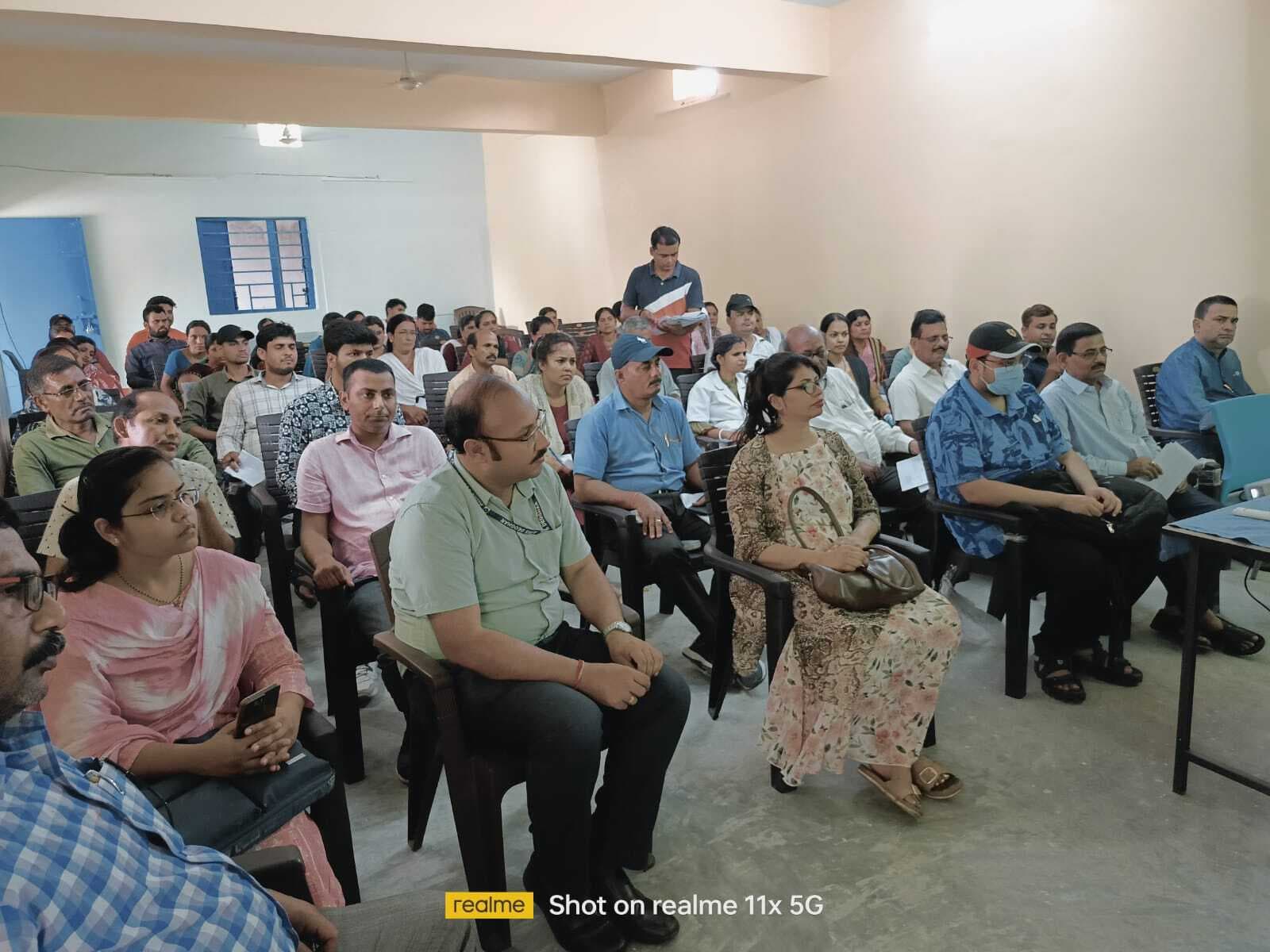 सहिया और चिकित्सा कर्मियों को मिला प्रशिक्षण