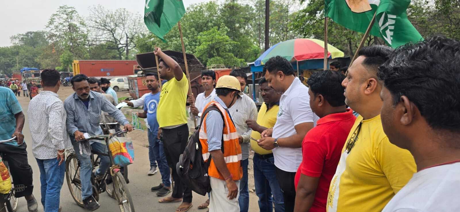 मजदूरों के हक व अधिकार के लिए झामुमो ने हमेशा संघर्ष किया: महाबीर मुर्मू