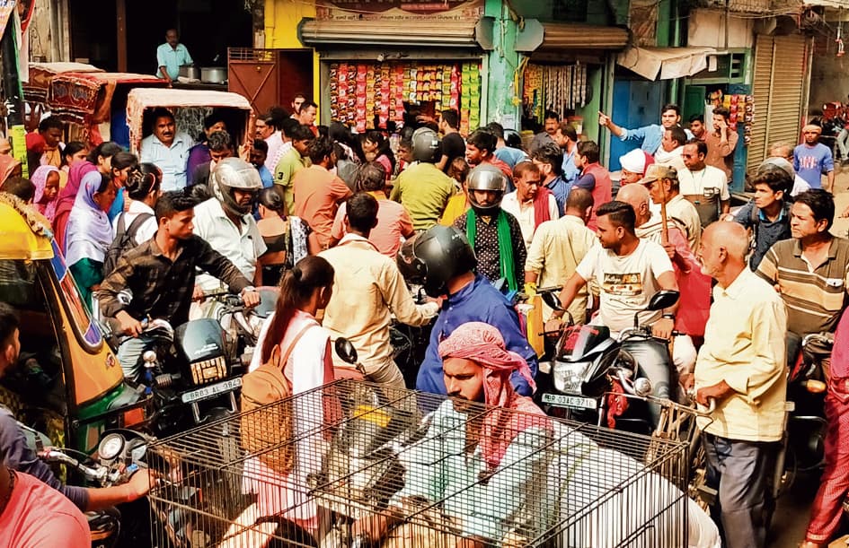 आरा शहर में महाजाम में घंटों फंसे रहे लोग