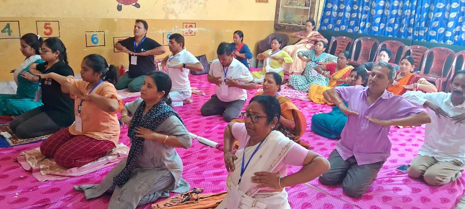 नित्य सुदर्शन क्रिया के अभ्यास से तनाव से मिलती है मुक्ति : निशांत