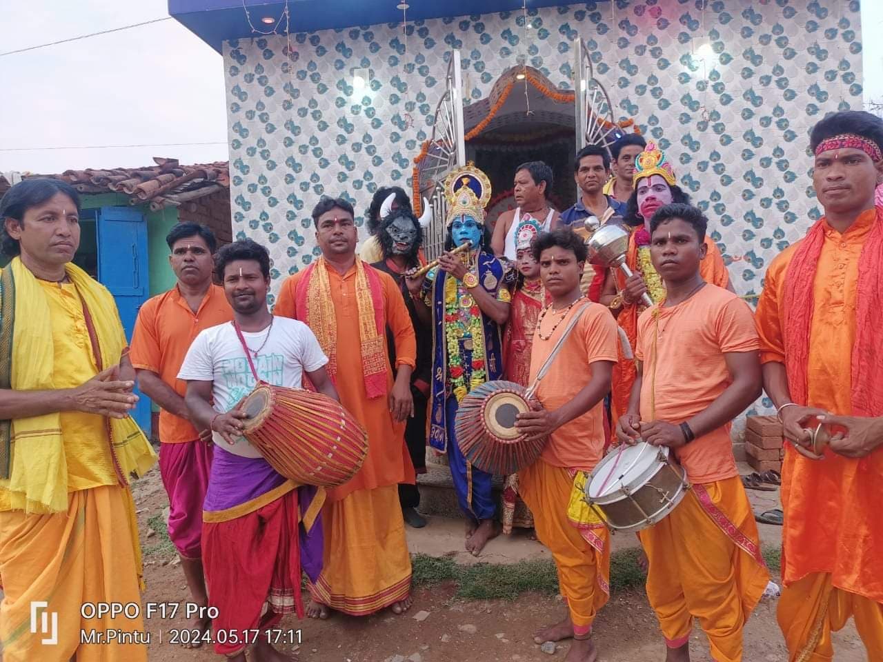 कुंजभंग पाला गायन के साथ 24 प्रहर हरिनाम संकीर्तन का समापन