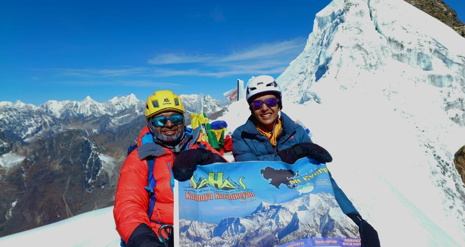 टाटा की की 16 साल की काम्या कार्तिकेयन ने एवरेस्ट को किया फतह