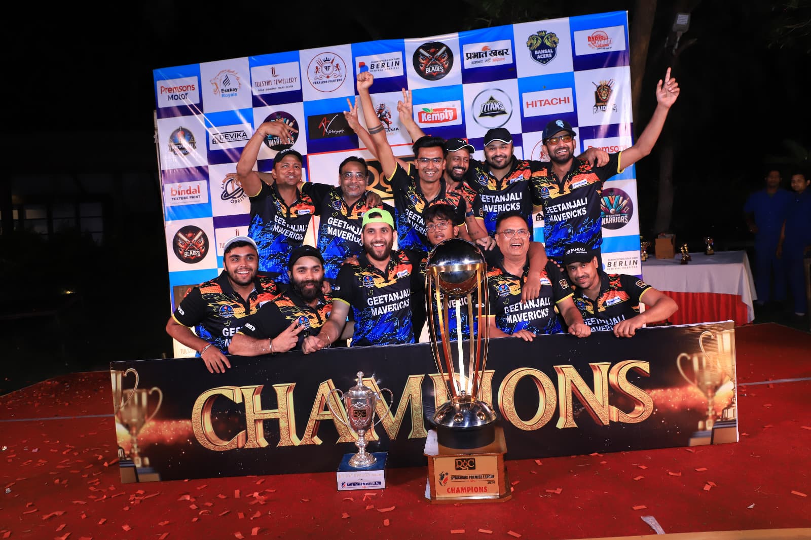 गीतांजलि मावेरिकस ने जीता जिमखाना प्रीमियर लीग का खिताब
