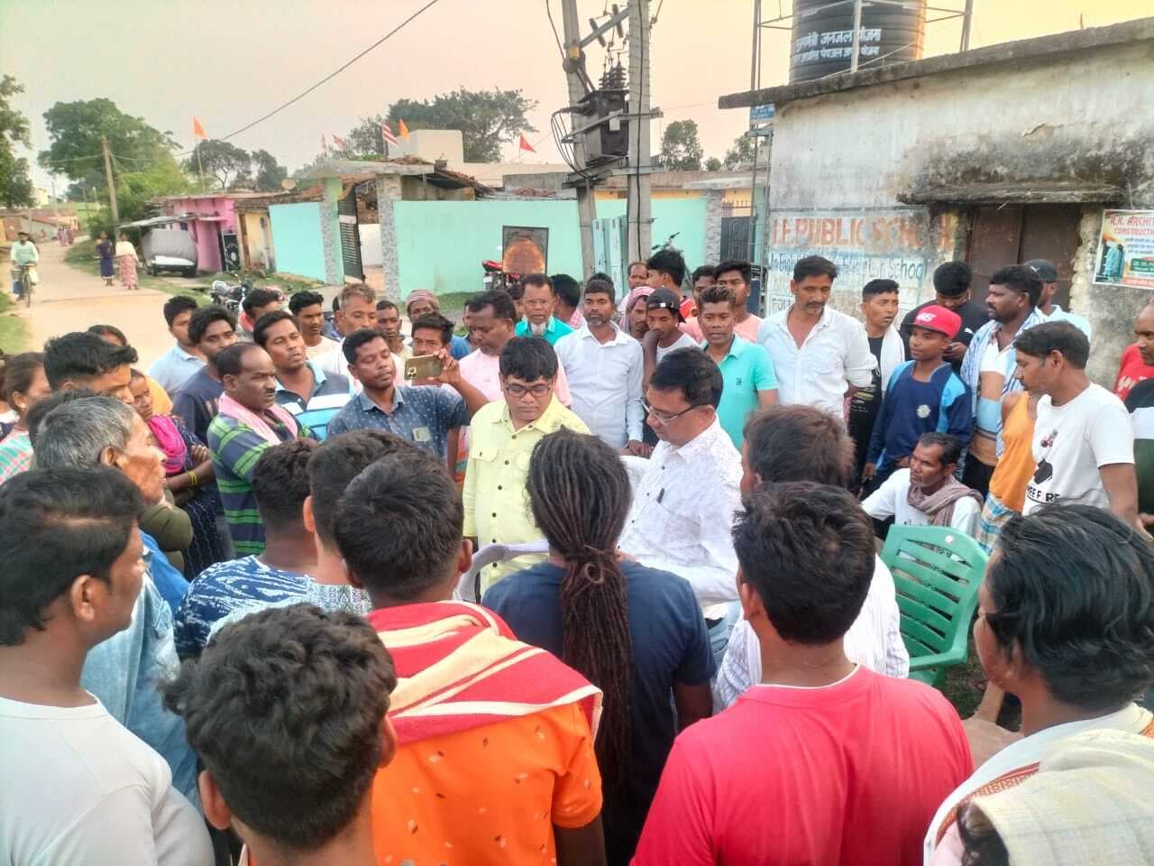 कांके के ग्रामीणों ने वोट बहिष्कार का लिया फैसला