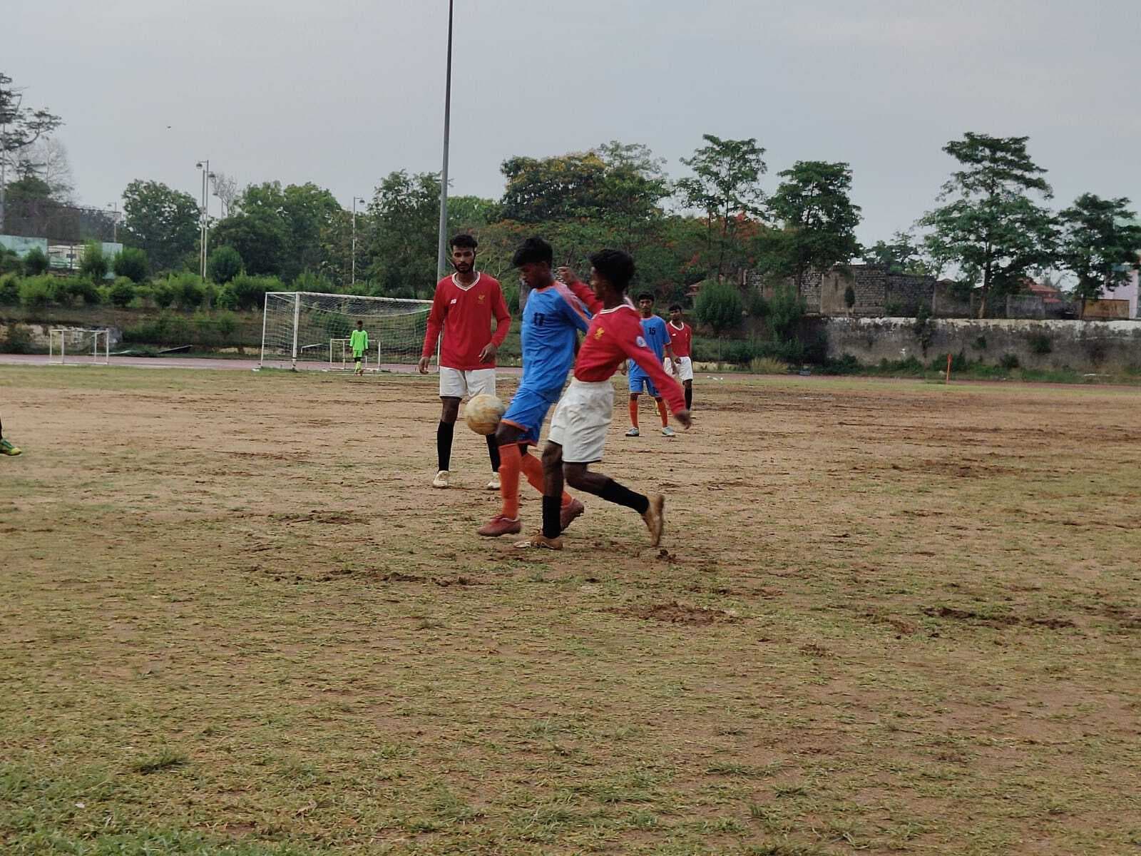 सीनियर डिवीजन फुटबॉल: अमर भारती, सेरसा व अरगोड़ा जीते