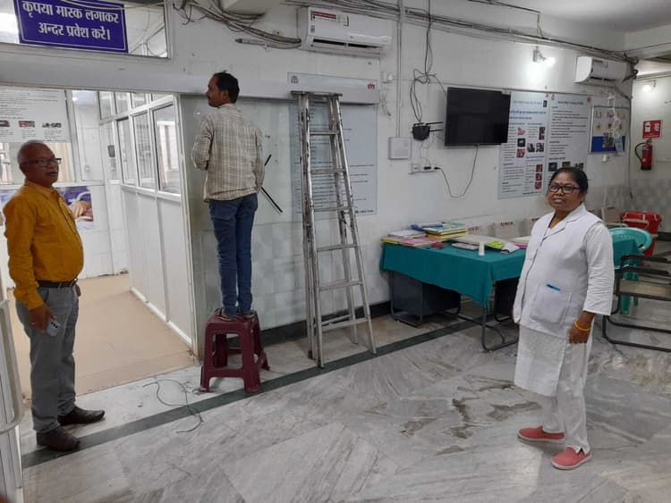 पीजेएमसीएच के आइसीयू और एसएनसीयू में लगा एक्सेस कंट्रोल सिस्टम