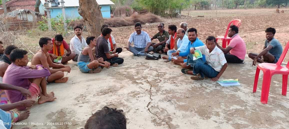 कांग्रेस के प्रदेश महासचिव ने गठबंधन प्रत्याशी के समर्थन में किया जनसंपर्क