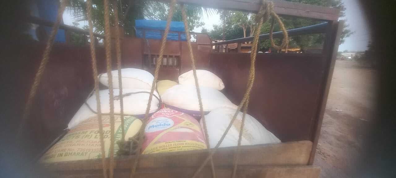 पीडीएस का चावल लदा टेंपो जब्त, पुलिस कर रही है जांच