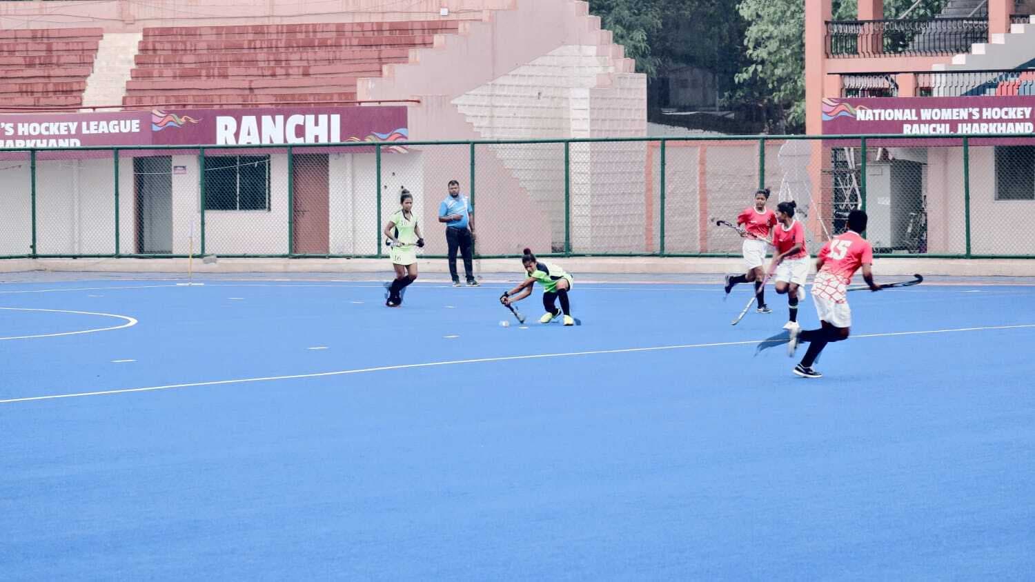 हॉकी रांची लीग: रेलवे व सुपर क्वीन विमेन क्लब जीते