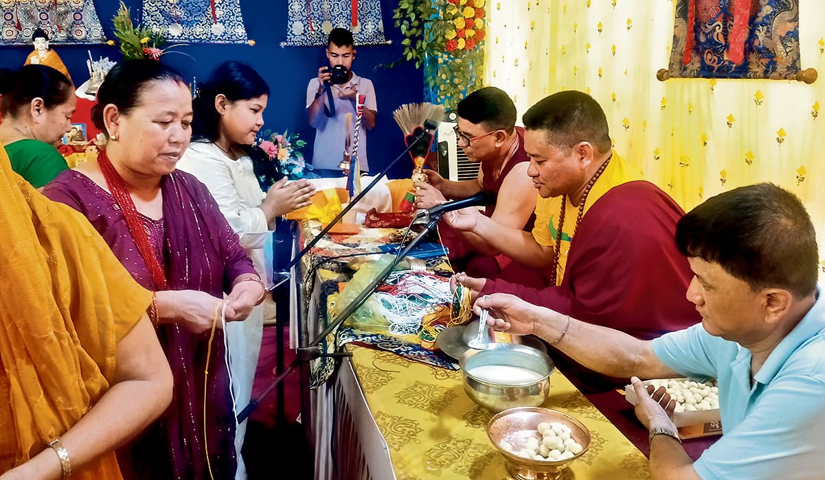 झारसुगुड़ा. निर्माणाधीन मंदिर में भगवान बुद्ध की जयंती मनी, जन-जन तक पहुंचाया शांति का संदेश