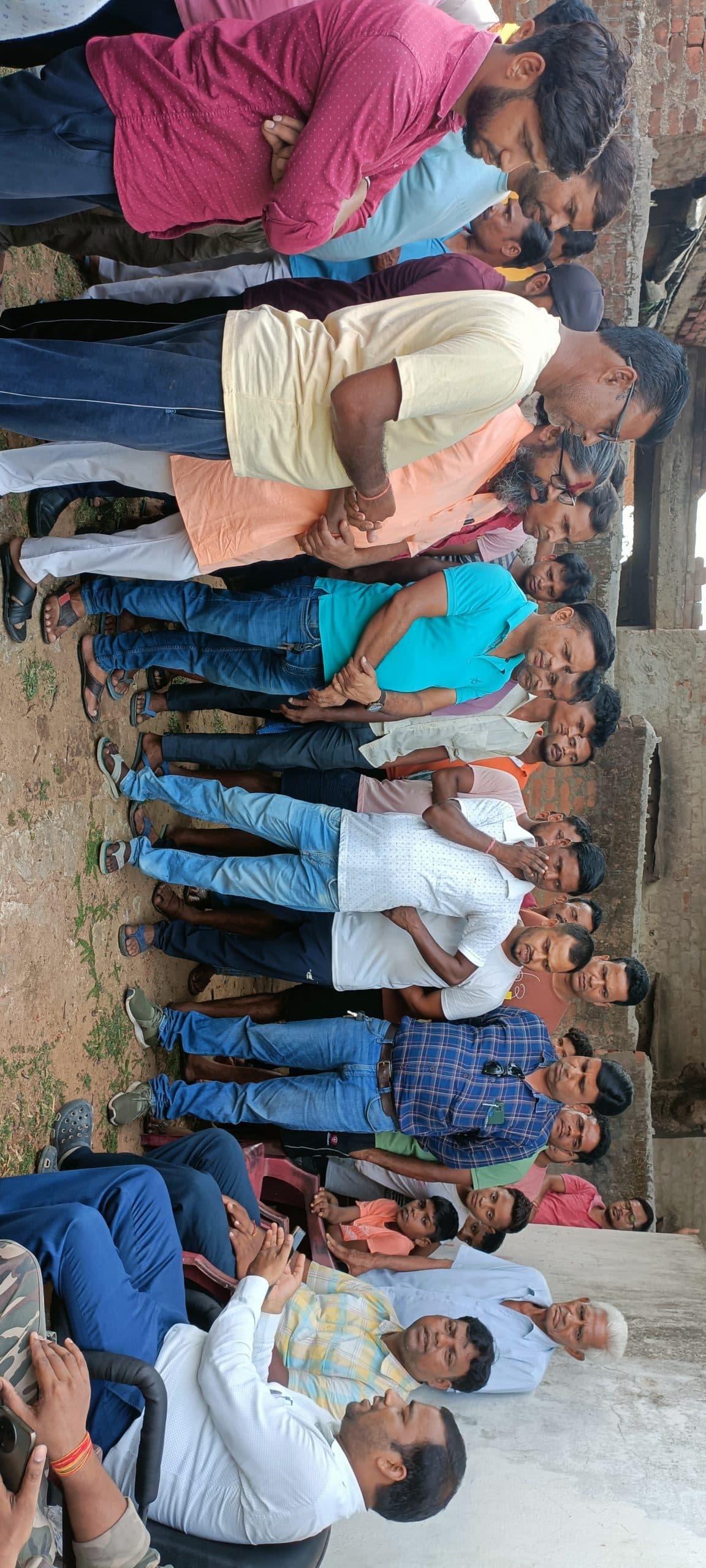 चीराबाद के ग्रामीण वोट बहिष्कार के फैसले पर अडिग