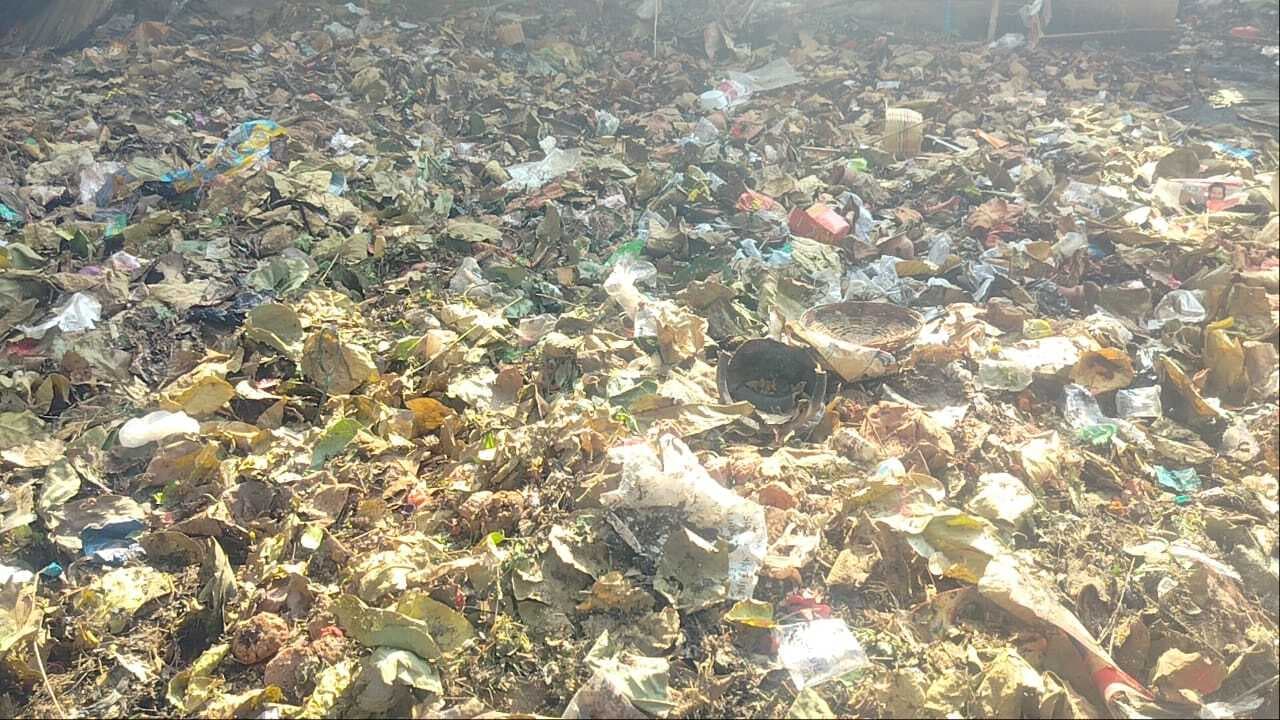 कचरा से भरा मानसरोवर पूर्वी तट