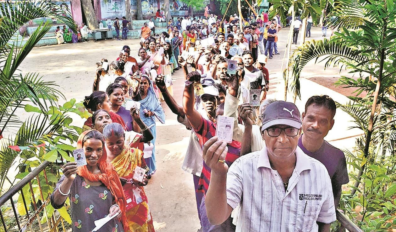 हटिया इलाके में सुबह में दिखा उत्साह, दोपहर में कम हुई भीड़