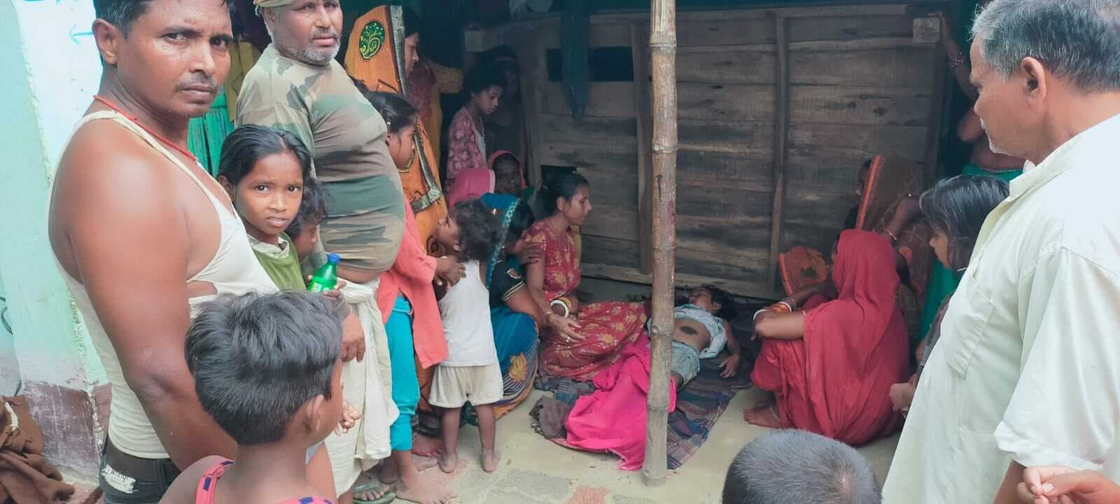 पंखा चलाने के दौरान बिजली की चपेट में आने से एक बच्ची का मौत