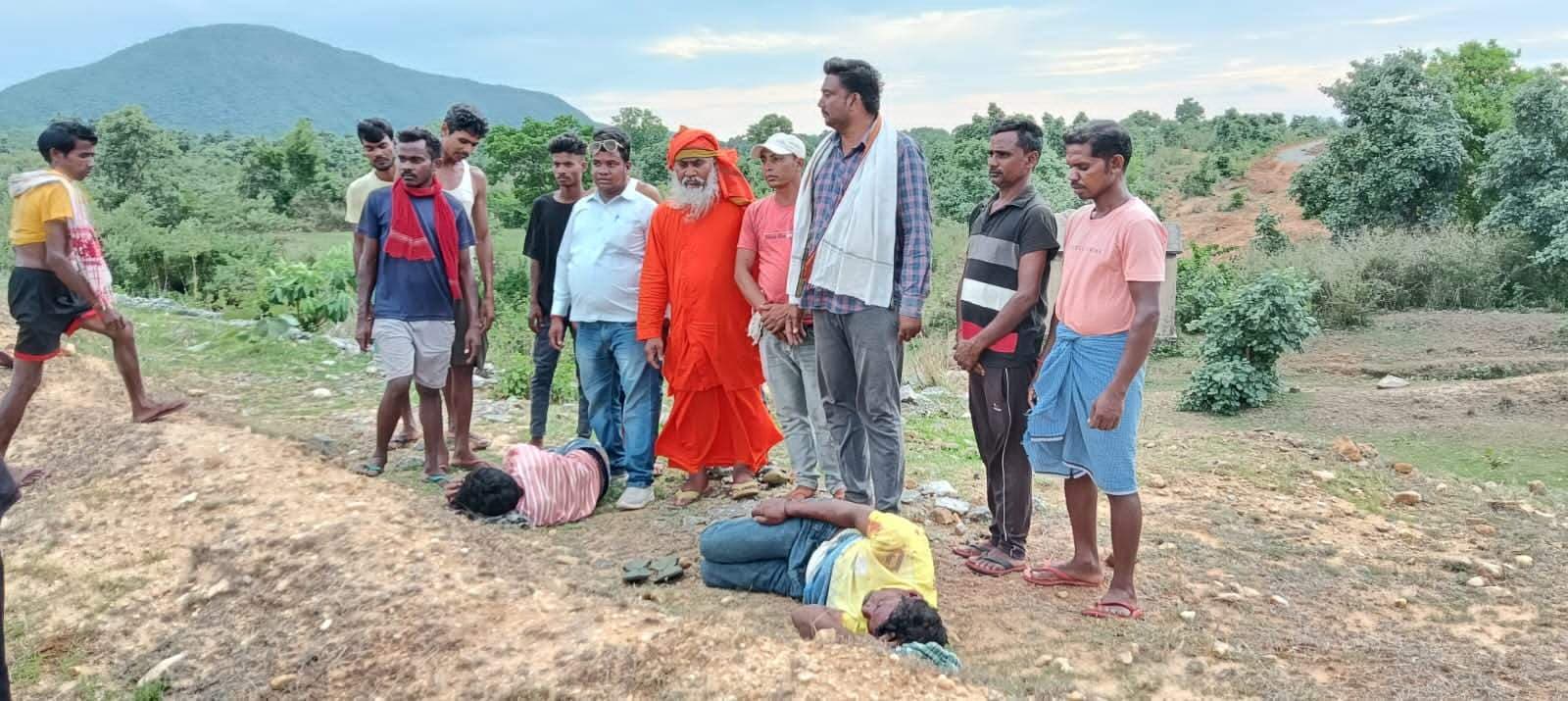 भस्की में सड़क हादसे में जीजा-साला घायल