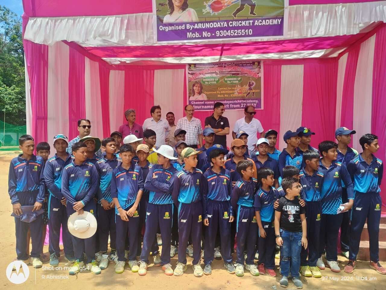 मधु प्रिया मेमोरियल क्रिकेट टूर्नामेंट का उदधाटन, डिस्टनी सीए जीता