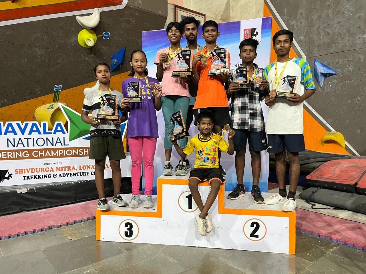 टीएसएएफ के क्लाइंबरों ने जीते आठ पदक