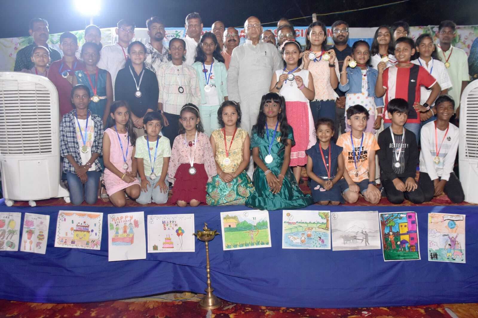 एग्रिको समर में शामिल बच्चे हुए सम्मानित