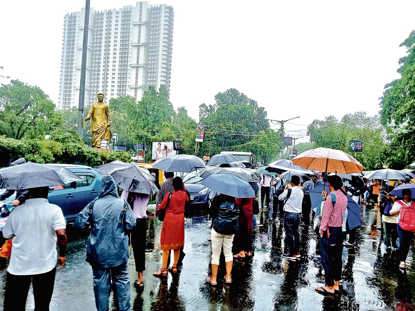 पिछले 24 घंटे में महानगर में औसत 150.26 एमएम हुई बारिश