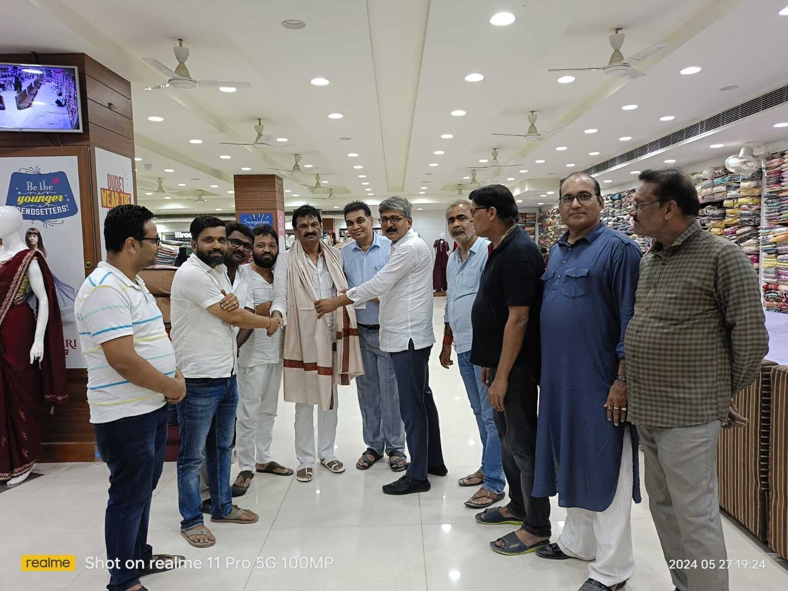 नव निर्वाचित श्वेतांबर तेरापंथ के अध्यक्ष विजयकरण दफ्तरी को बधाई का तांता