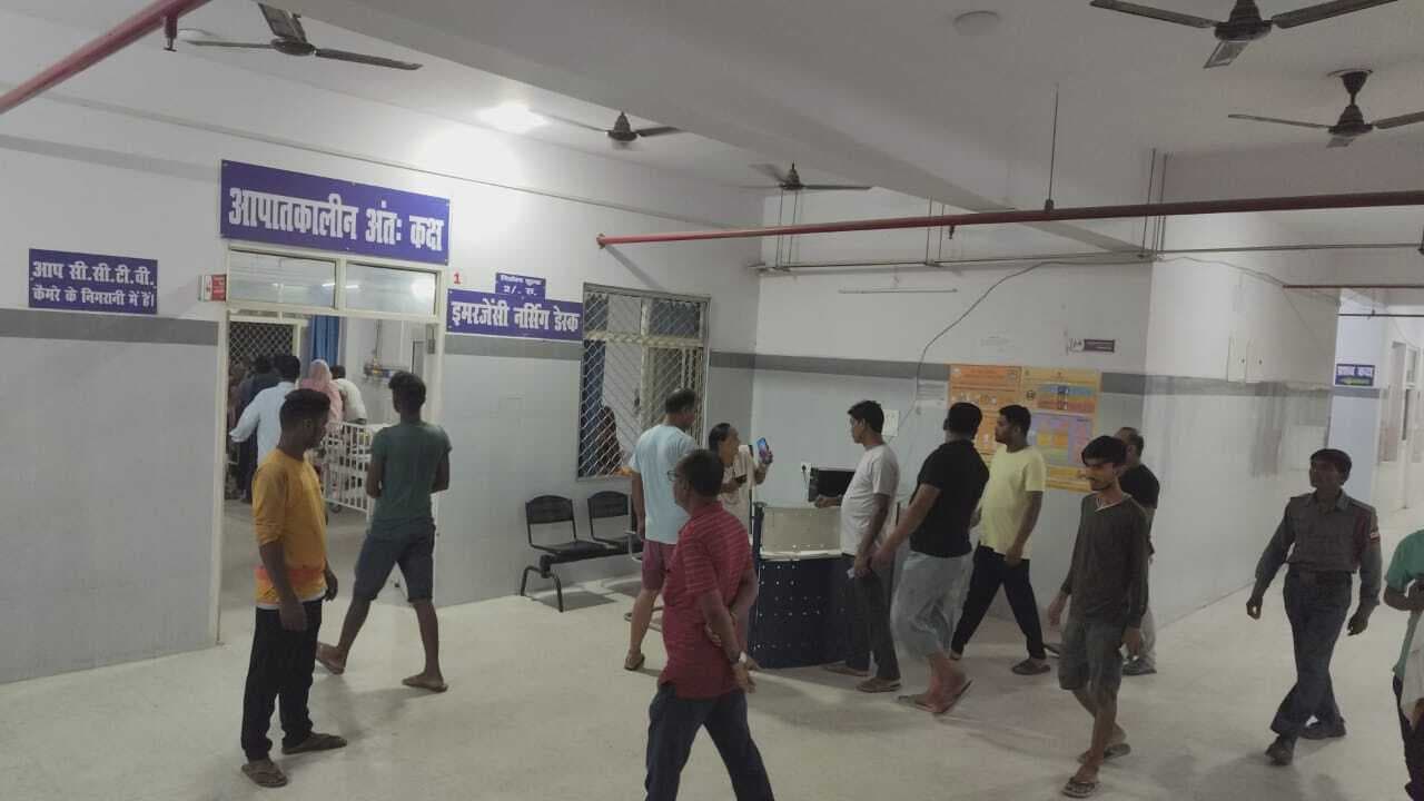 अस्पताल में 65 वर्षीय महिला की मौत, परिजनों ने किया हंगामा