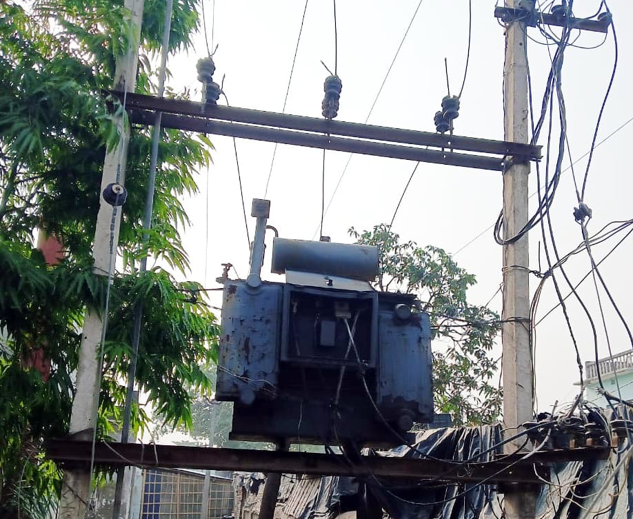 सामुदायिक स्वास्थ्य केंद्र में लगी आग पर चेता बिजली विभाग