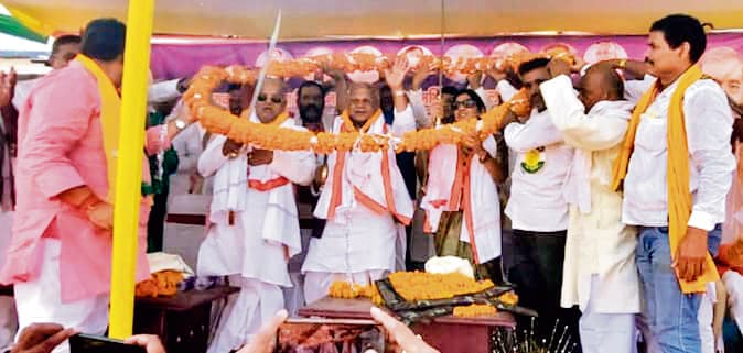 झूठ का सहारा लेकर इंडी गठबंधन वाले युवाओं को बरगला रहे : जीतनराम मांझी