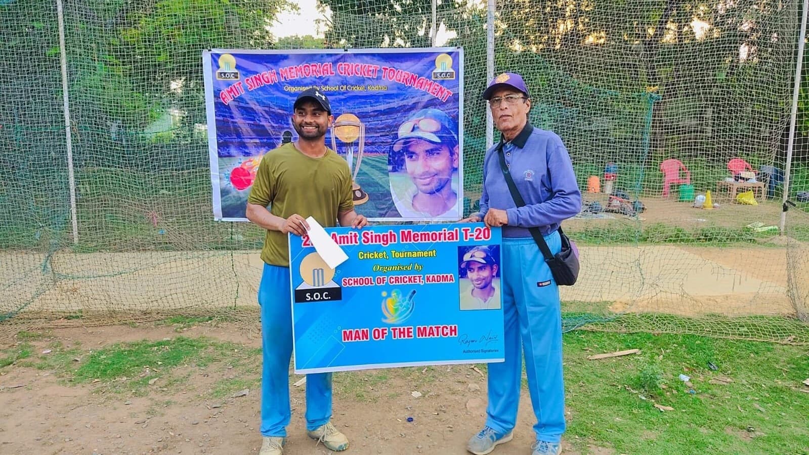 आकाश सिन्हा ने खेली तूफानी पारी, बनाये 174 रन