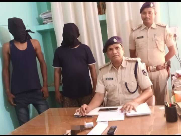 कट्टे व कारतूस के साथ दो बदमाश गिरफ्तार