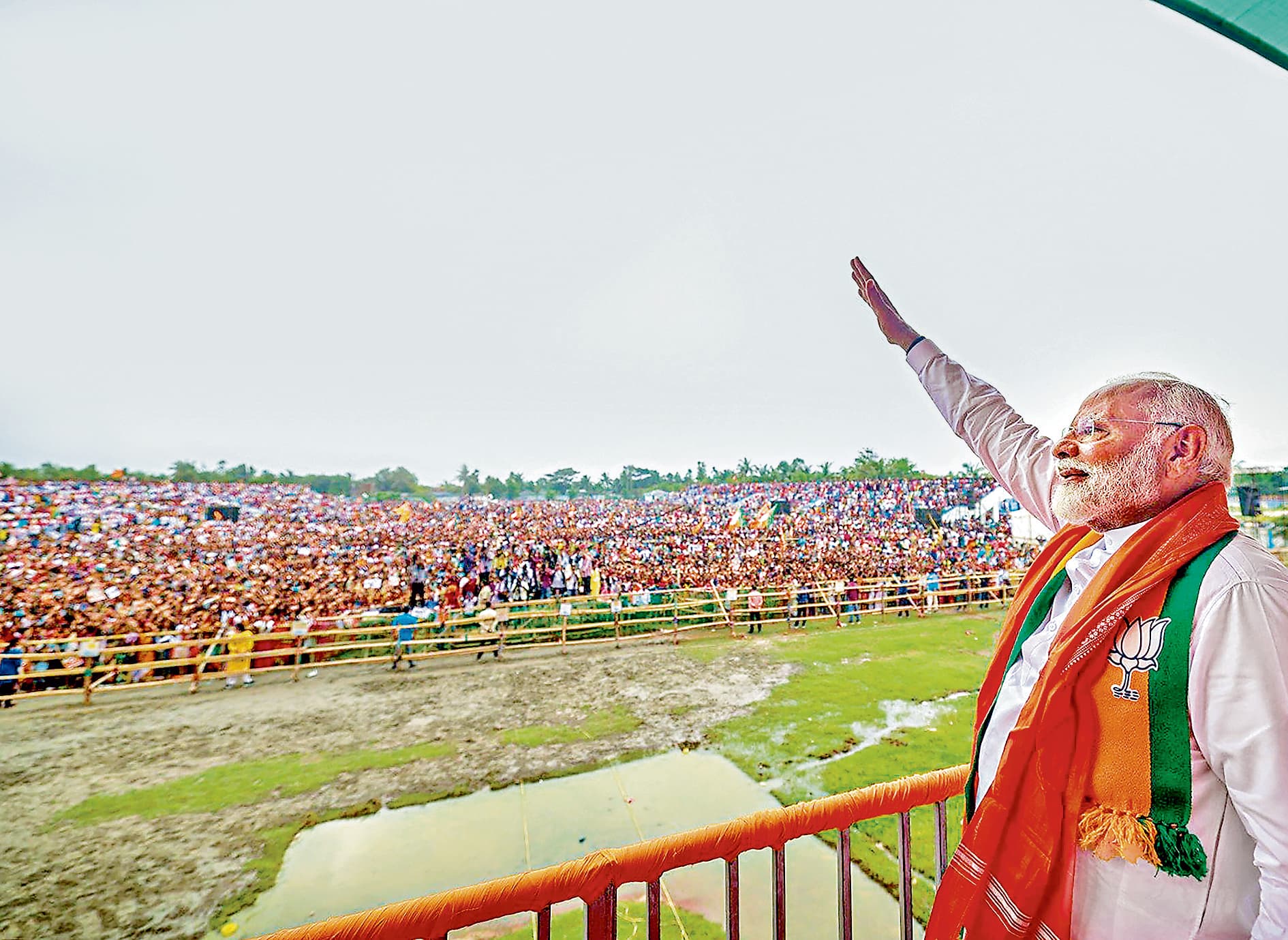 बंगाल में हो रही घुसपैठ राष्ट्रीय सुरक्षा के लिए बड़ा खतरा: मोदी