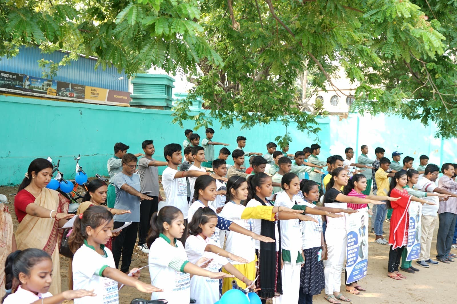 मतदाता जागरुकता को लेकर निकाली गयी साइकिल रैली