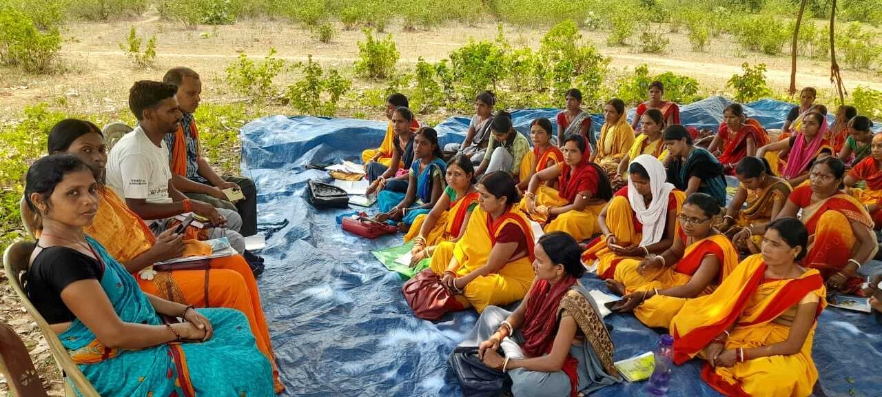 नावाडीह में एकल विद्यालय के आचार्यों का अभ्यास वर्ग