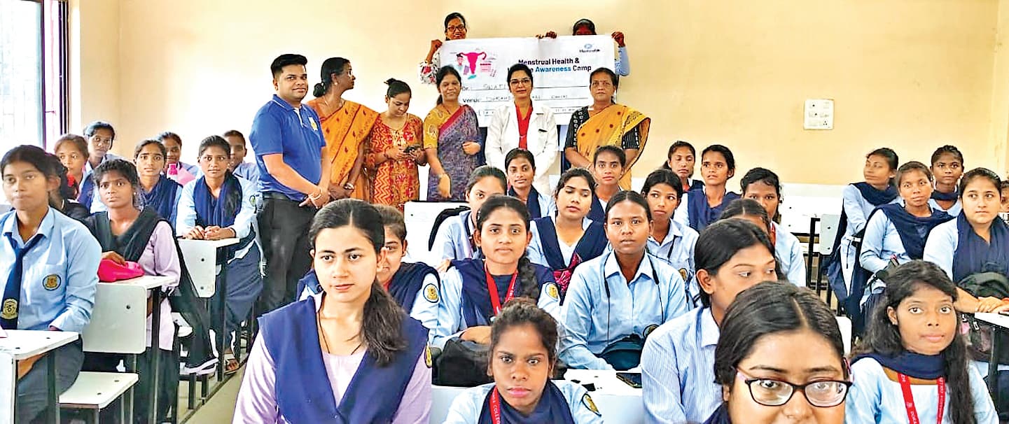 डोरंडा कॉलेज में मेंस्ट्रुअल हेल्थ व हाइजीन पर मंथन