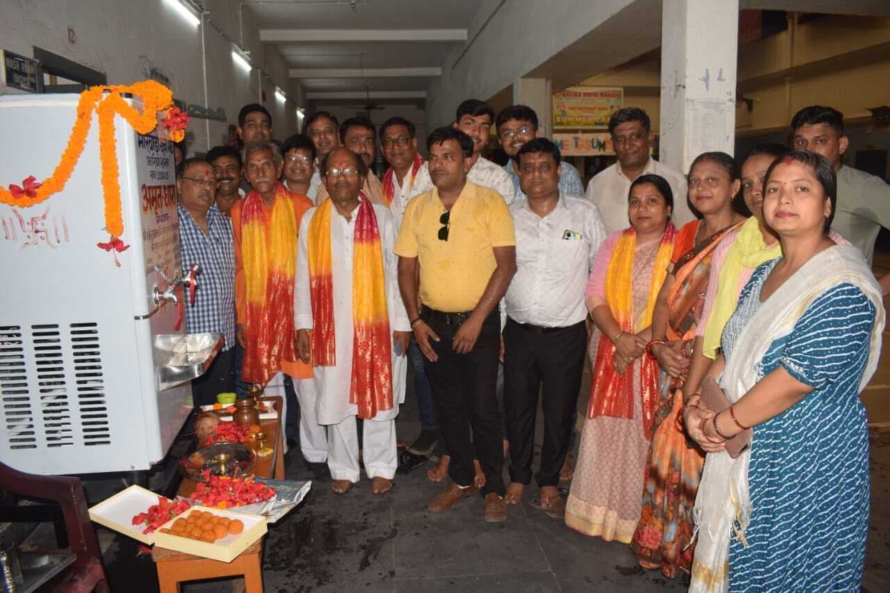 मायुमं ने बालिका विद्या मंदिर में शुरू की अमृत धारा