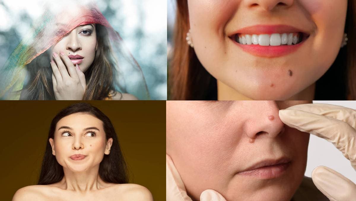 meaning of having a mole on your face