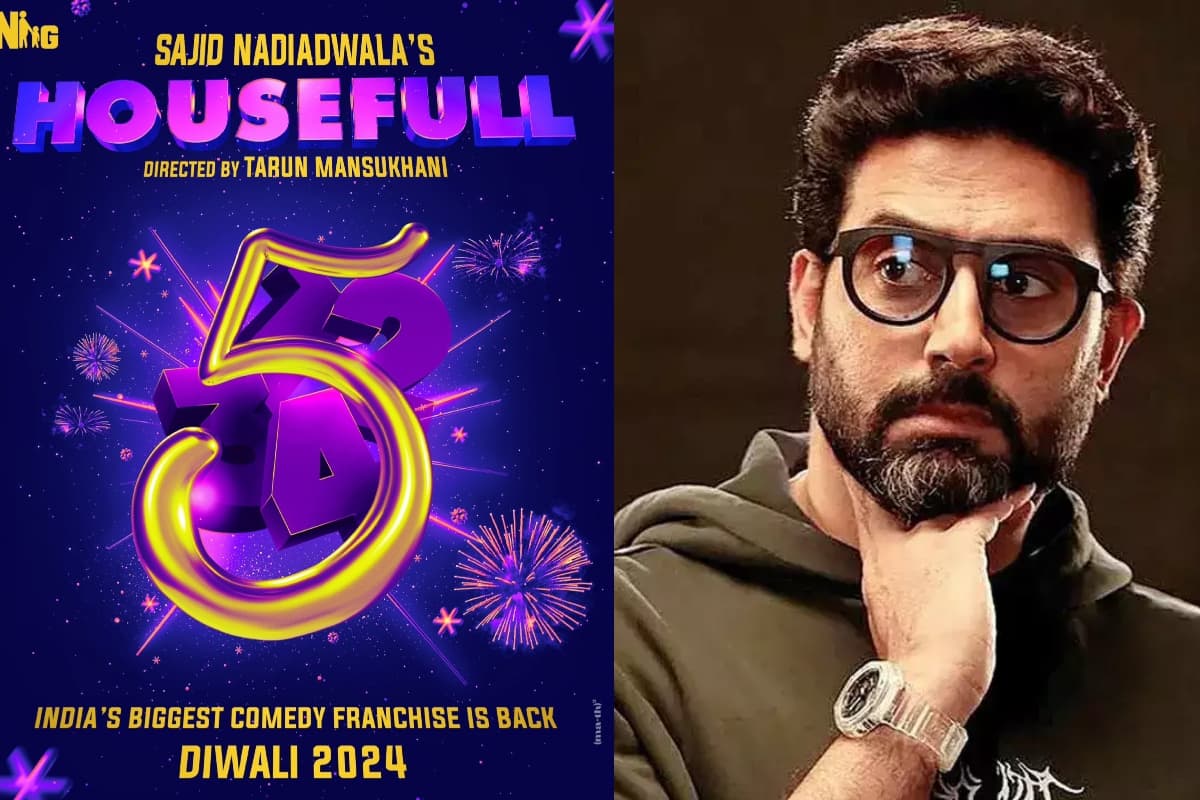 Housefull 5 में अभिषेक बच्चन की हुई एंट्री, एक्टर बोले- डबल धमाल और ढेर सारे एंटरटेनमेंट के लिए हो जाइये तैयार