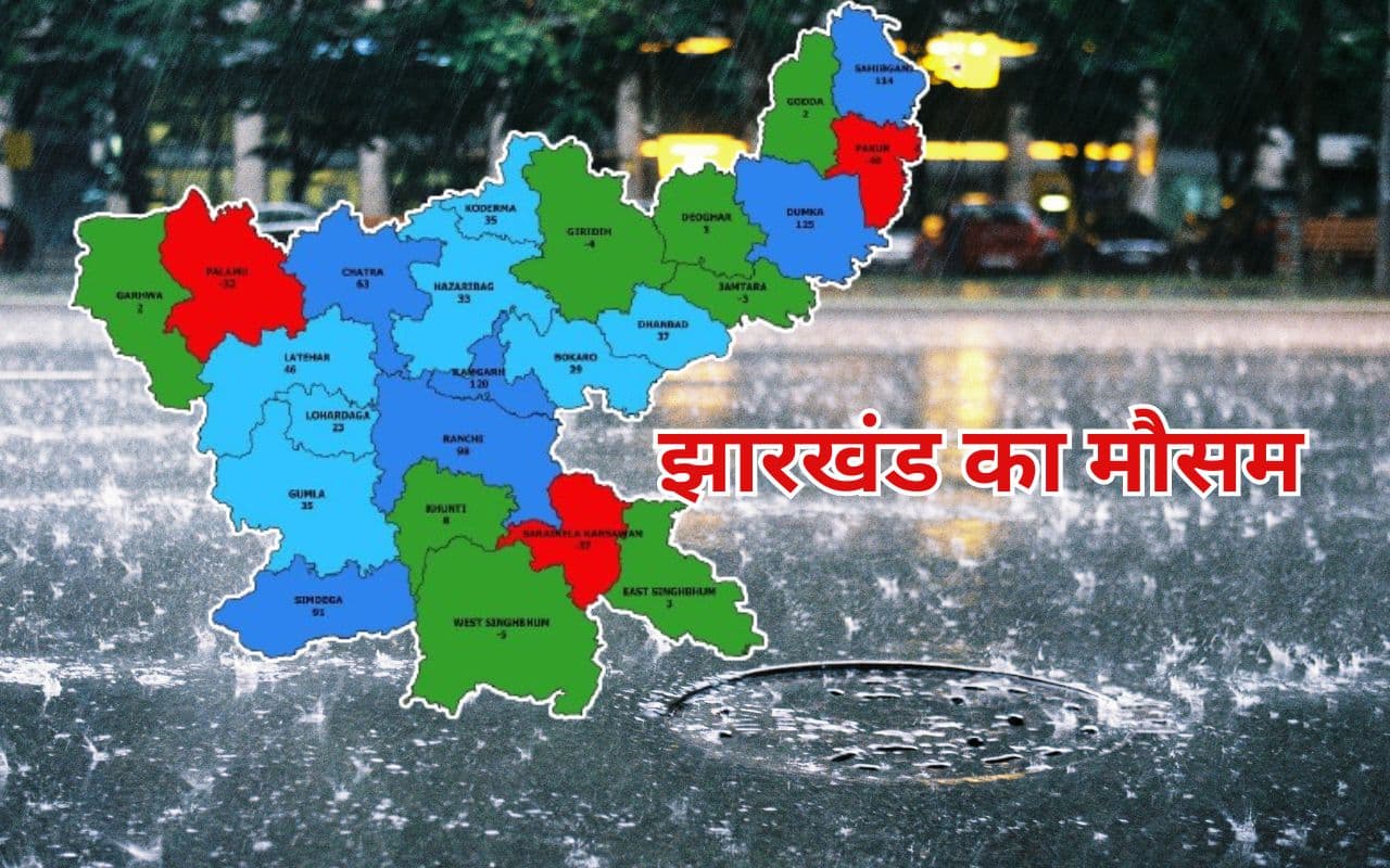 Weather Forecast: झारखंड में सामान्य से अधिक होगी बारिश, जानें कैसा रहेगा अगले 15 दिन का मौसम