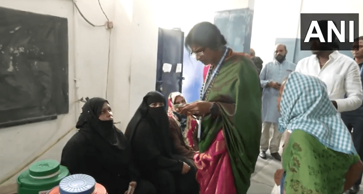 Lok Sabha Election 2024: बूथ पर जांच पड़ताल करने का मामला, बीजेपी उम्मीदवार माधवी लता पर केस दर्ज