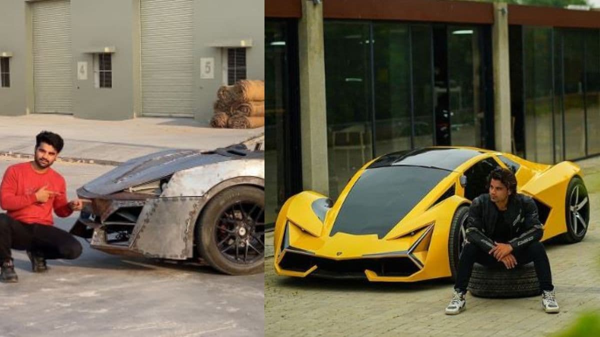 Viral Video: गुजरात के यूट्यूबर ने मात्र 12 लाख में बना डाली Lamborghini! देखें वीडियो Viral Video: गुजरात के यूट्यूबर ने मात्र 12 लाख में बना डाली Lamborghini! देखें वीडियो