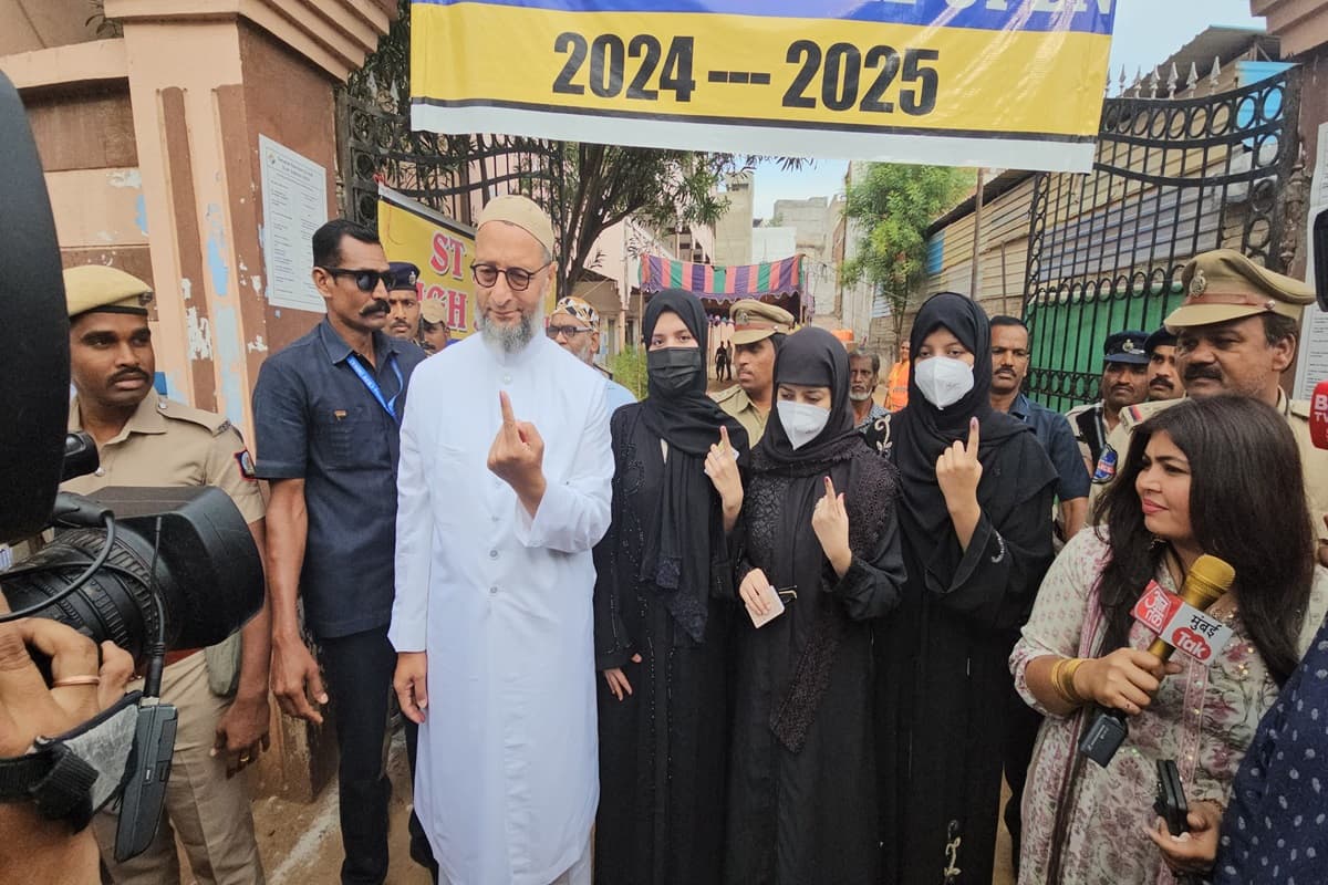 Lok Sabha Election 2024 : असदुद्दीन ओवैसी ने कहा-पीएम मोदी ने हमेशा मुसलमानों के प्रति नफरत फैलाई