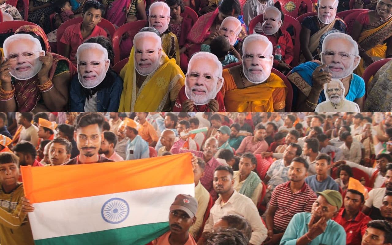 गिरिडीह के बिरनी में पीएम मोदी की महा विजय संकल्प सभा में उमड़ा जनसैलाब, देखें तस्वीरें