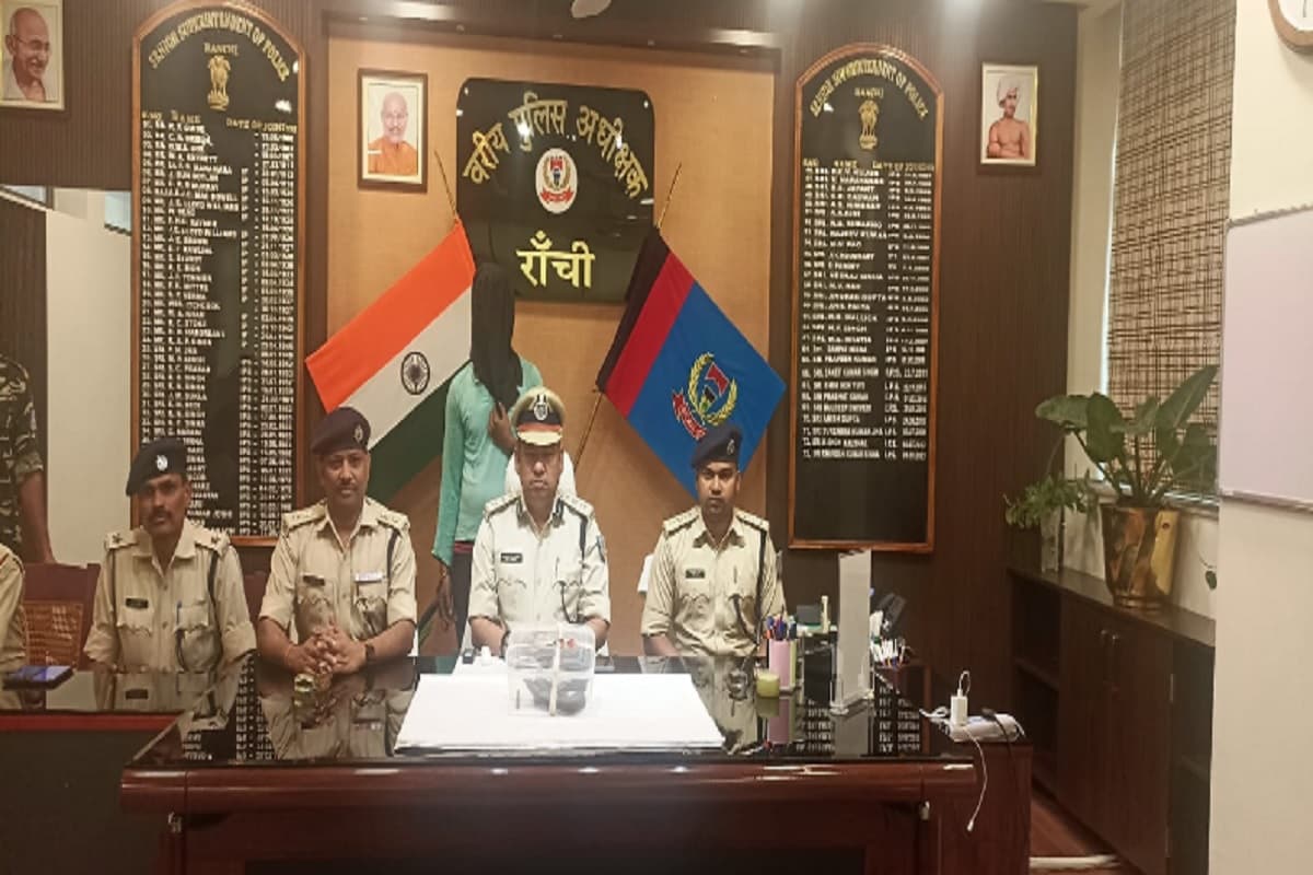 रांची में बड़ी को घटना को अंजाम देने की हो रही थी प्लानिंग, पुलिस ने 1 युवक को किया गिरफ्तार