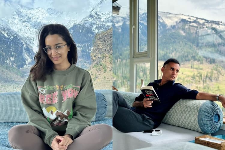 क्या बॉयफ्रेंड राहुल संग पहाड़ों में छुट्टियां मना रही हैं श्रद्धा कपूर, स्टार्स की फोटोज वायरल