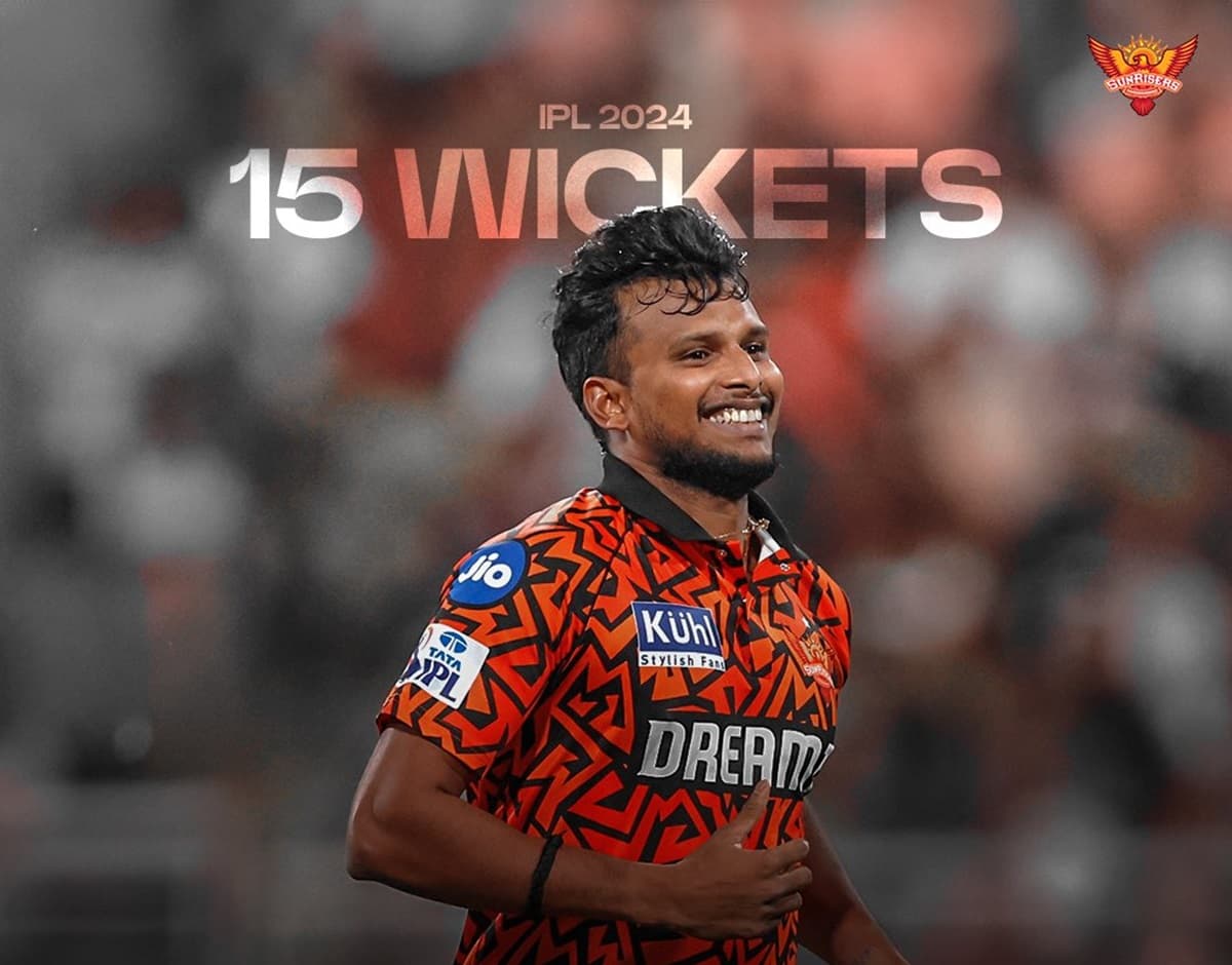 IPL 2024 : 1 टेस्ट और 2 ODI खेलने वाले टी नटराजन ने पर्पल कैप पर जमाया कब्जा, जसप्रीत बुमराह को पछाड़ा