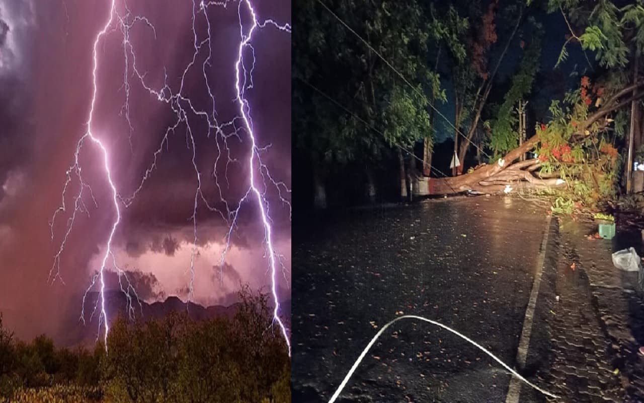 बिहार में आंधी और ठनके ने मचायी तबाही, आधा दर्जन से अधिक लोगों की मौत, दर्जन भर लोग झुलसे