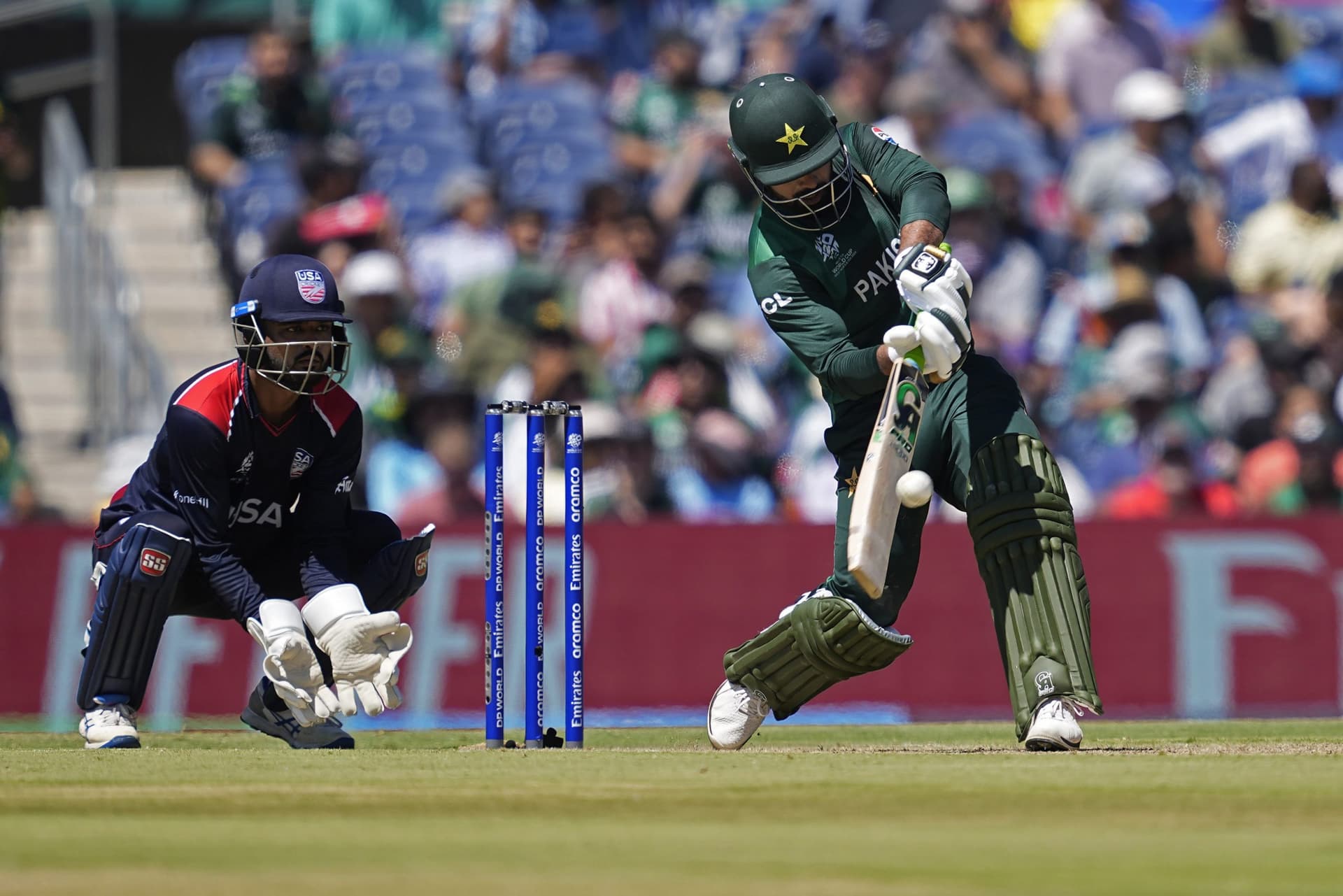 T20 World Cup: पाकिस्तान ने अमेरिका को दिया 160 रनों का लक्ष्य, बाबर आजम की शानदार पारी