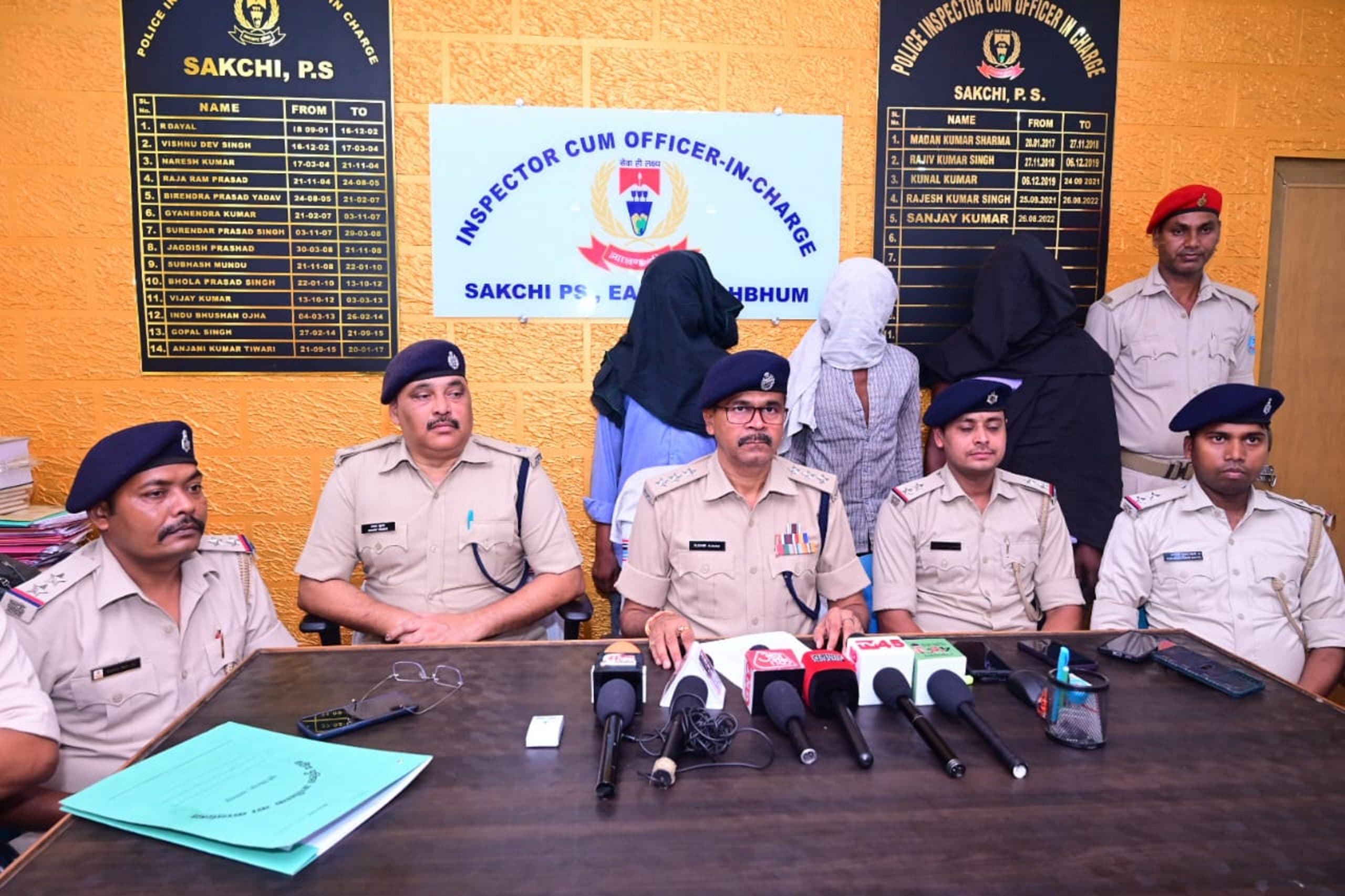 अंतरराज्यीय बाइक चोर गिरोह के तीन सदस्य गिरफ्तार, 12 बाइक बरामद